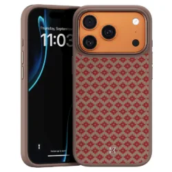 Benks รุ่น ArmorGrid ArmorPro - เคส iPhone 17 Pro Max - สี Terra Orange