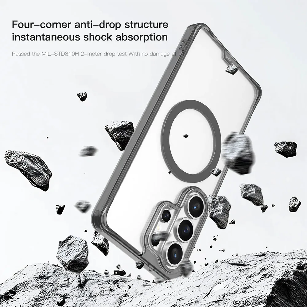 Hoda รุ่น Crystal Pro (Magnetic) - เคส Galaxy S26 Ultra - สี Clear 5 Hoda รุ่น Crystal Pro (Magnetic) - เคส Galaxy S26 Ultra - สี Clear - Image 5