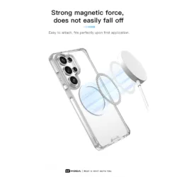 Hoda รุ่น Crystal Pro (Magnetic) - เคส Galaxy S26 Ultra - สี Clear 16 Hoda รุ่น Crystal Pro (Magnetic) - เคส Galaxy S26 Ultra - สี Clear