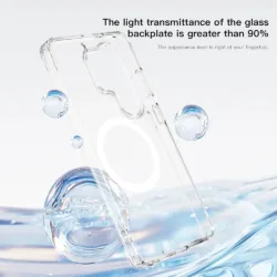 Hoda รุ่น Crystal Pro (Magnetic) - เคส Galaxy S26 Ultra - สี Clear 15 Hoda รุ่น Crystal Pro (Magnetic) - เคส Galaxy S26 Ultra - สี Clear