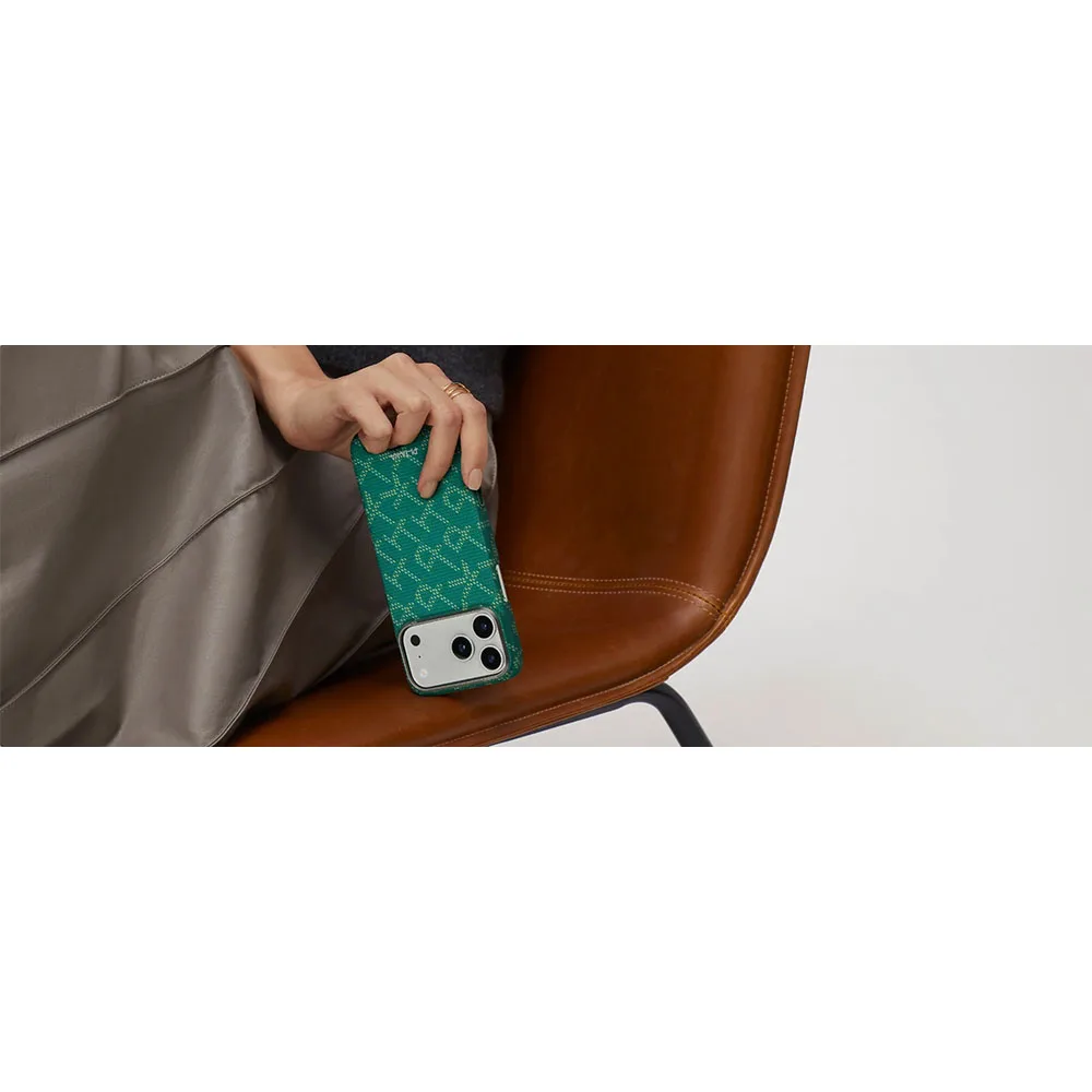 Pitaka รุ่น Ultra-Slim Case - เคส iPhone 17 Pro - สี Green/Gold 11 Pitaka รุ่น Ultra-Slim Case - เคส iPhone 17 Pro - สี Green/Gold - Image 11