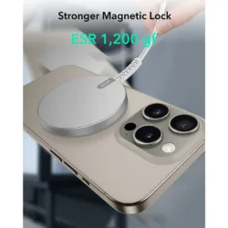 ESR รุ่น Qi2 Mini Wireless Charger (Halolock) - แท่นชาร์จไร้สาย - สี Silver
