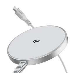 ESR รุ่น Qi2 Mini Wireless Charger (Halolock) - แท่นชาร์จไร้สาย - สี Silver
