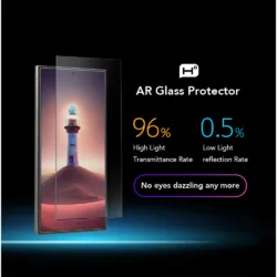 Hoda รุ่น Anti-Reflection (AR) Tempered Glass - ฟิล์มกระจก Galaxy S26 Ultra (พร้อมอุปกรณ์ช่วยติดตั้ง) 20 Hoda รุ่น Anti-Reflection (AR) Tempered Glass - ฟิล์มกระจก Galaxy S26 Ultra (พร้อมอุปกรณ์ช่วยติดตั้ง)