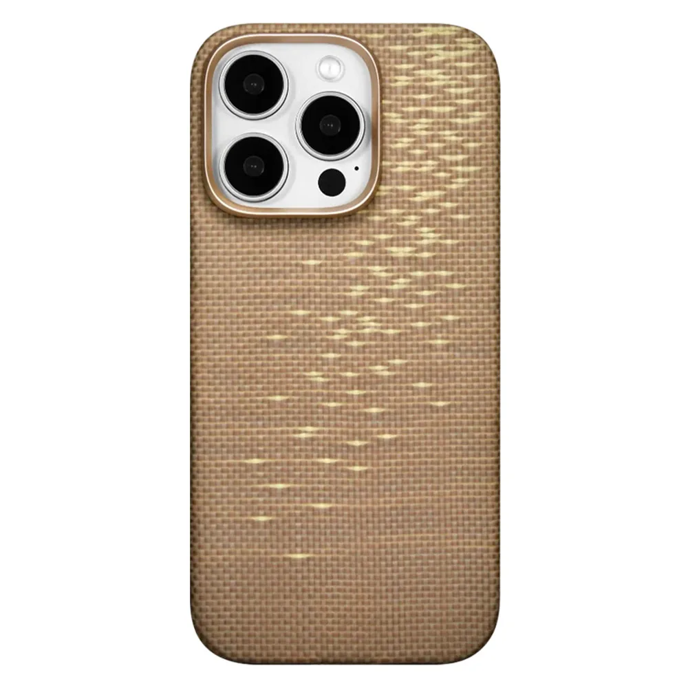 Pitaka รุ่น Glints of Gold - เคส iPhone 16 Pro Max - สี Golden Glint 2 Pitaka รุ่น Glints of Gold - เคส iPhone 16 Pro Max - สี Golden Glint - Image 2