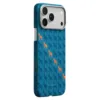Pitaka รุ่น Happiness Rides Edge Case (PitaTap™) - เคส iPhone 17 Pro Max - สี Indigo
