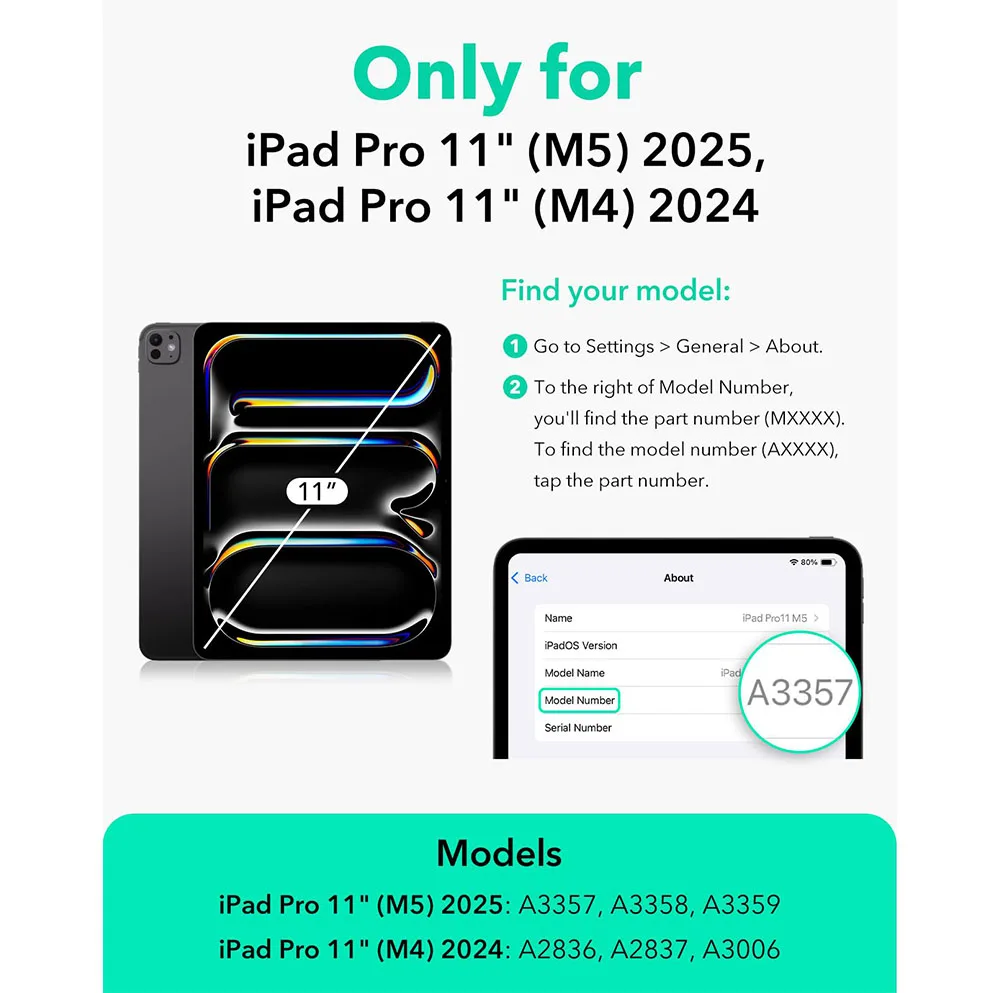 ESR รุ่น Rotating Shift Magnetic Case - เคส iPad Pro 11" (5th/2024) - สี Red 8 ESR รุ่น Rotating Shift Magnetic Case - เคส iPad Pro 11" (5th/2024) - สี Red - Image 8