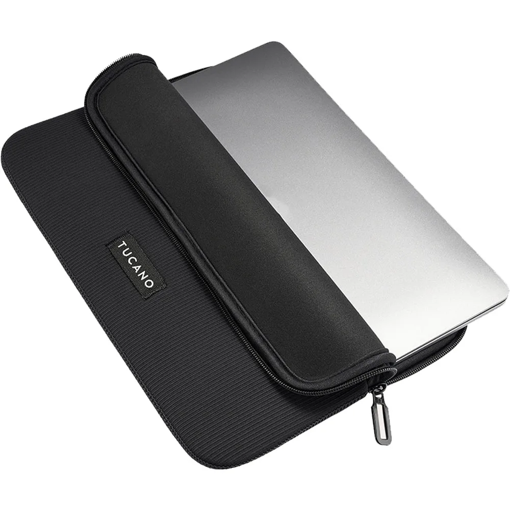 Tucano รุ่น COLORE 2 - ซองใส่ Laptop 12" /MacBook Air 13"/ MacBook Pro 13" - สี Black 7 Tucano รุ่น COLORE 2 - ซองใส่ Laptop 12" /MacBook Air 13"/ MacBook Pro 13" - สี Black - Image 7