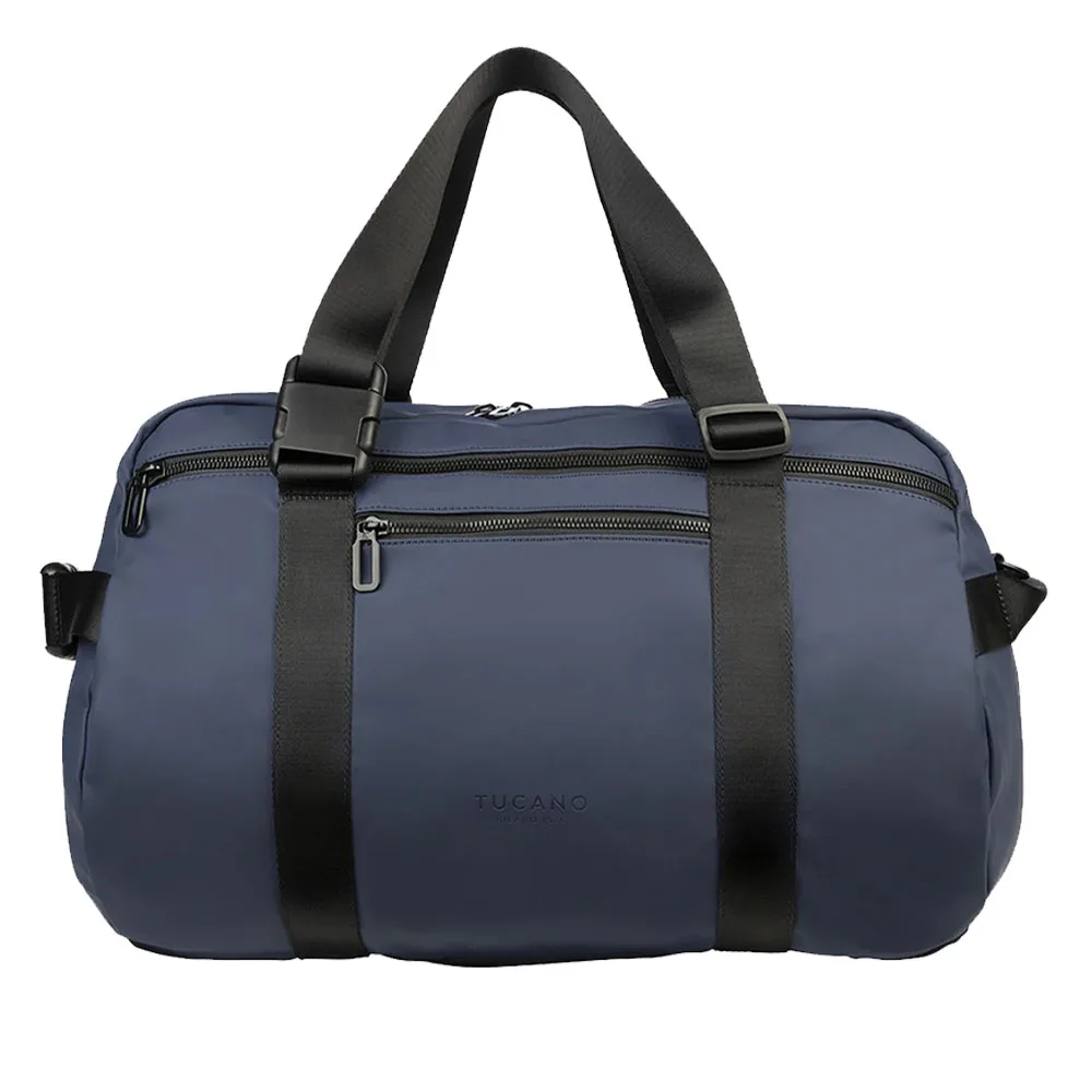 Tucano รุ่น Gommo Weekender Duffle Bag - กระเป๋า ความจุ 37L - สี Blue 2 Tucano รุ่น Gommo Weekender Duffle Bag - กระเป๋า ความจุ 37L - สี Blue - Image 2