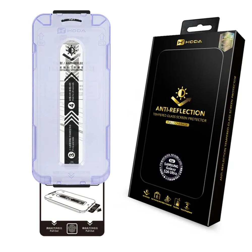 Hoda รุ่น Anti-Reflection (AR) Tempered Glass - ฟิล์มกระจก Galaxy S26 Ultra (พร้อมอุปกรณ์ช่วยติดตั้ง) 1 Hoda รุ่น Anti-Reflection (AR) Tempered Glass - ฟิล์มกระจก Galaxy S26 Ultra (พร้อมอุปกรณ์ช่วยติดตั้ง)