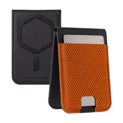 UAG รุ่น Metropolis Wallet - ที่เก็บบัตรติดหลังมือถือ - สี Kevlar Burnt Orange