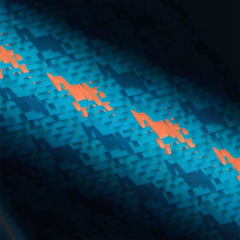 Pitaka รุ่น Happiness Rides Edge Case (PitaTap™) - เคส iPhone 16 Pro Max - สี Indigo 10 Pitaka รุ่น Happiness Rides Edge Case (PitaTap™) - เคส iPhone 16 Pro Max - สี Indigo - Image 10