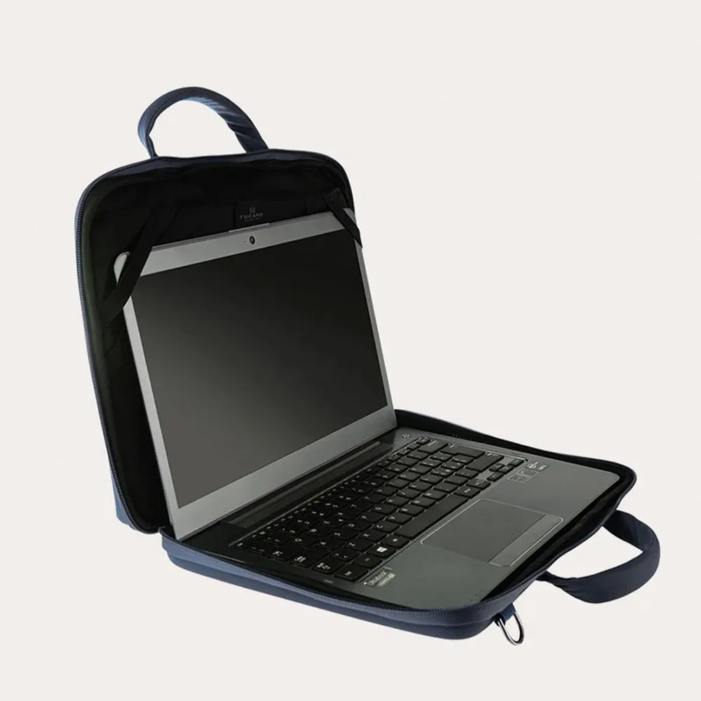 Tucano รุ่น Darkolor Brief - กระเป๋า Laptop 14"/MacBook Pro 14" - สี Blue 6 Tucano รุ่น Darkolor Brief - กระเป๋า Laptop 14"/MacBook Pro 14" - สี Blue - Image 6
