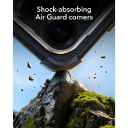 ESR รุ่น Cyber Tough Case with Stash Stand - เคส Galaxy S26 Ultra - สี Black 12 ESR รุ่น Cyber Tough Case with Stash Stand - เคส Galaxy S26 Ultra - สี Black