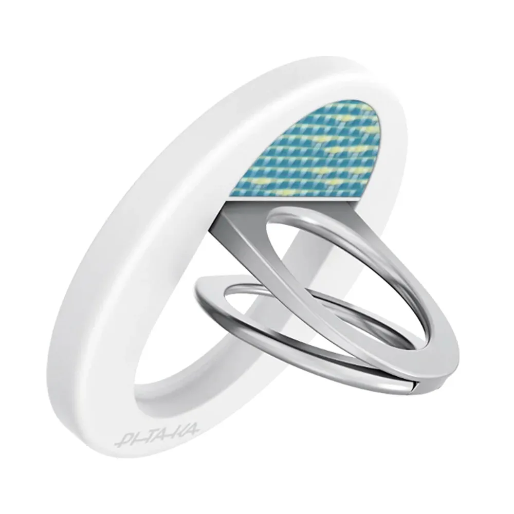 Pitaka รุ่น MagEZ Grip 3 - แหวนติดหลังมือถือ - สี Lucid Blue 3 Pitaka รุ่น MagEZ Grip 3 - แหวนติดหลังมือถือ - สี Lucid Blue - Image 3