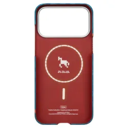 Pitaka รุ่น Happiness Rides Edge Case (PitaTap™) - เคส iPhone 17 Pro Max - สี Indigo