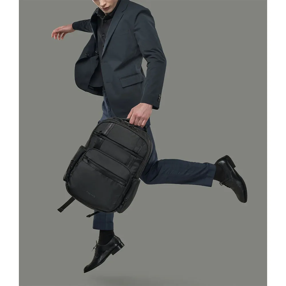 Tucano รุ่น Sole Gravity Backpack - กระเป๋าเป้ Laptop 17"/MacBook Pro 16" - สี Black 5 Tucano รุ่น Sole Gravity Backpack - กระเป๋าเป้ Laptop 17"/MacBook Pro 16" - สี Black - Image 5