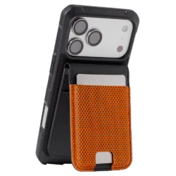 UAG รุ่น Metropolis Wallet - ที่เก็บบัตรติดหลังมือถือ - สี Kevlar Burnt Orange