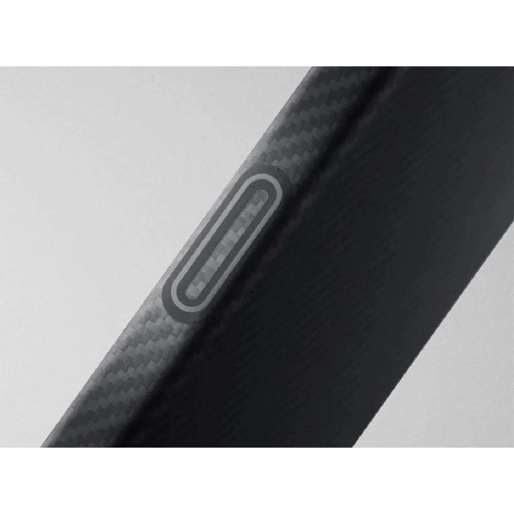 Pitaka รุ่น Ultra-Slim Case (PitaTap™) - เคส iPhone 16 Pro - สี Black/Grey 4 Pitaka รุ่น Ultra-Slim Case (PitaTap™) - เคส iPhone 16 Pro - สี Black/Grey - Image 4