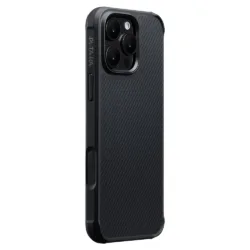Pitaka รุ่น Aramid ProGuard Case - เคส iPhone 16 Pro - สี Black/Grey