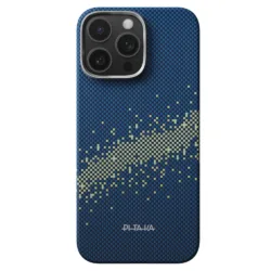 Pitaka รุ่น Ultra-Slim Case (PitaTap™) - เคส iPhone 16 Pro Max - สี Milky way galaxy