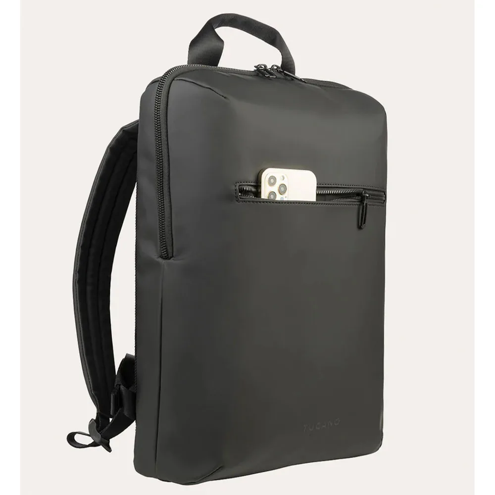 Tucano รุ่น GOMMO Backpack- กระเป๋าเป้ Laptop 15.6"/MacBook Pro 16" - สี Black 2 Tucano รุ่น GOMMO Backpack- กระเป๋าเป้ Laptop 15.6"/MacBook Pro 16" - สี Black - Image 2