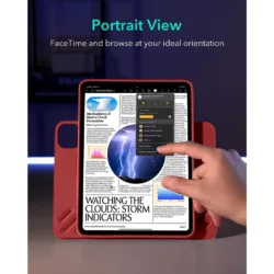 ESR รุ่น Rotating Shift Magnetic Case - เคส iPad Pro 11" (5th/2024) - สี Red 14 ESR รุ่น Rotating Shift Magnetic Case - เคส iPad Pro 11" (5th/2024) - สี Red