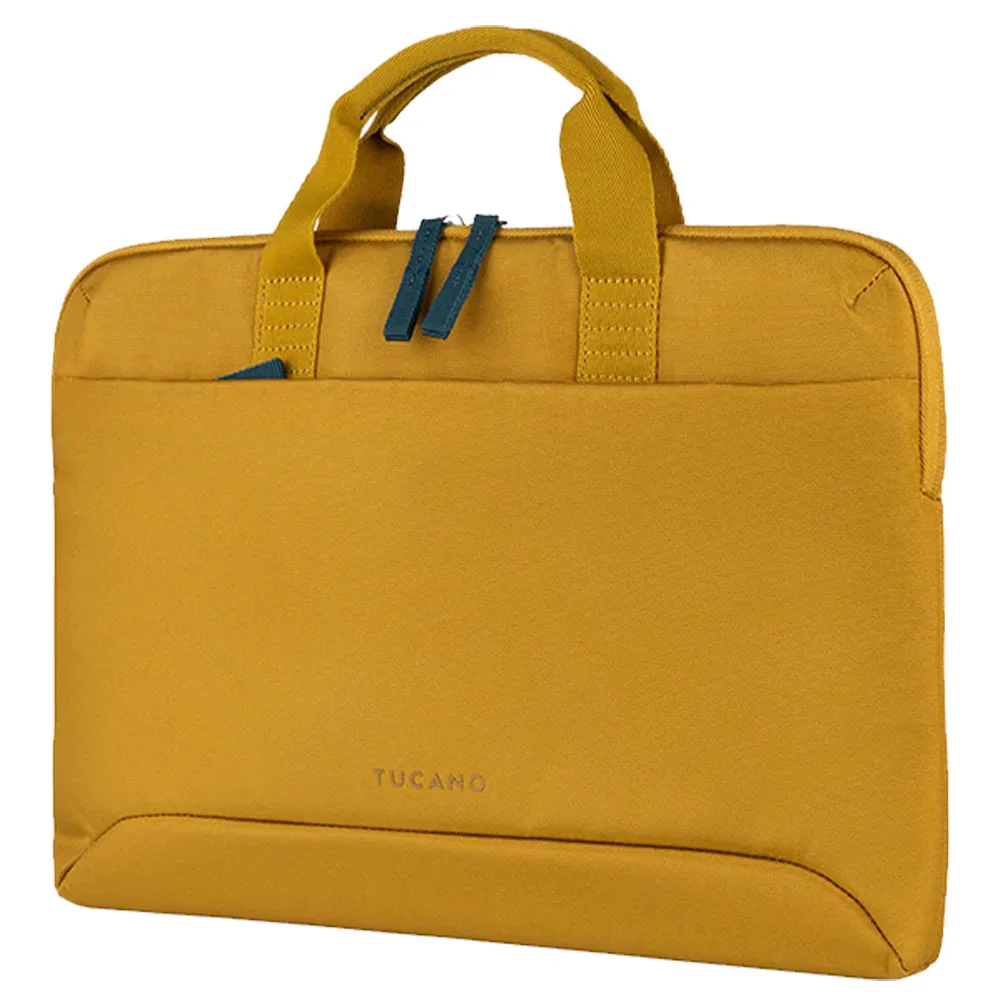 กระเป๋าโน๊ตบุ๊ค Tucano รุ่น Smilza - Laptops 14"/ Macbook Pro 14"/ Macbook Air 15" - สี Yellow 3 กระเป๋าโน๊ตบุ๊ค Tucano รุ่น Smilza - Laptops 14"/ Macbook Pro 14"/ Macbook Air 15" - สี Yellow - Image 3