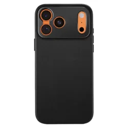 Sandmarc รุ่น Pro Leather Case - เคส iPhone 17 Pro Max - สี Black