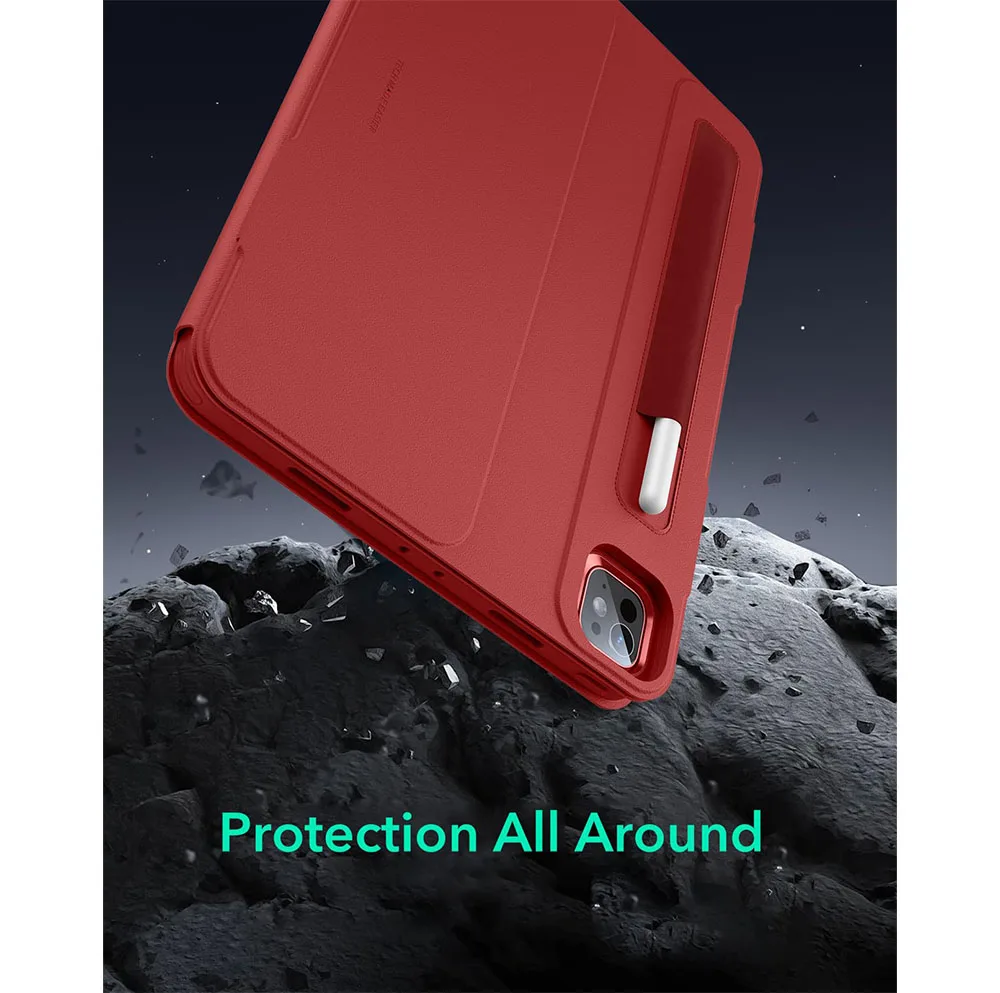 ESR รุ่น Rotating Shift Magnetic Case - เคส iPad Pro 11" (5th/2024) - สี Red 6 ESR รุ่น Rotating Shift Magnetic Case - เคส iPad Pro 11" (5th/2024) - สี Red - Image 6