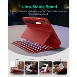 ESR รุ่น Rotating Shift Magnetic Case - เคส iPad Pro 11" (5th/2024) - สี Red 12 ESR รุ่น Rotating Shift Magnetic Case - เคส iPad Pro 11" (5th/2024) - สี Red