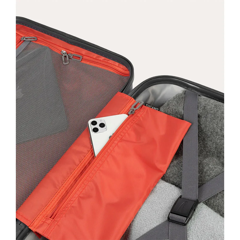 Tucano รุ่น TED 40L - กระเป๋าเดินทางล้อลาก - สี Black 8 Tucano รุ่น TED 40L - กระเป๋าเดินทางล้อลาก - สี Black - Image 8