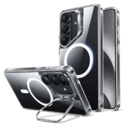 ESR รุ่น Classic Hybrid Case with Stash Stand - เคส Galaxy S26 - สี Clear