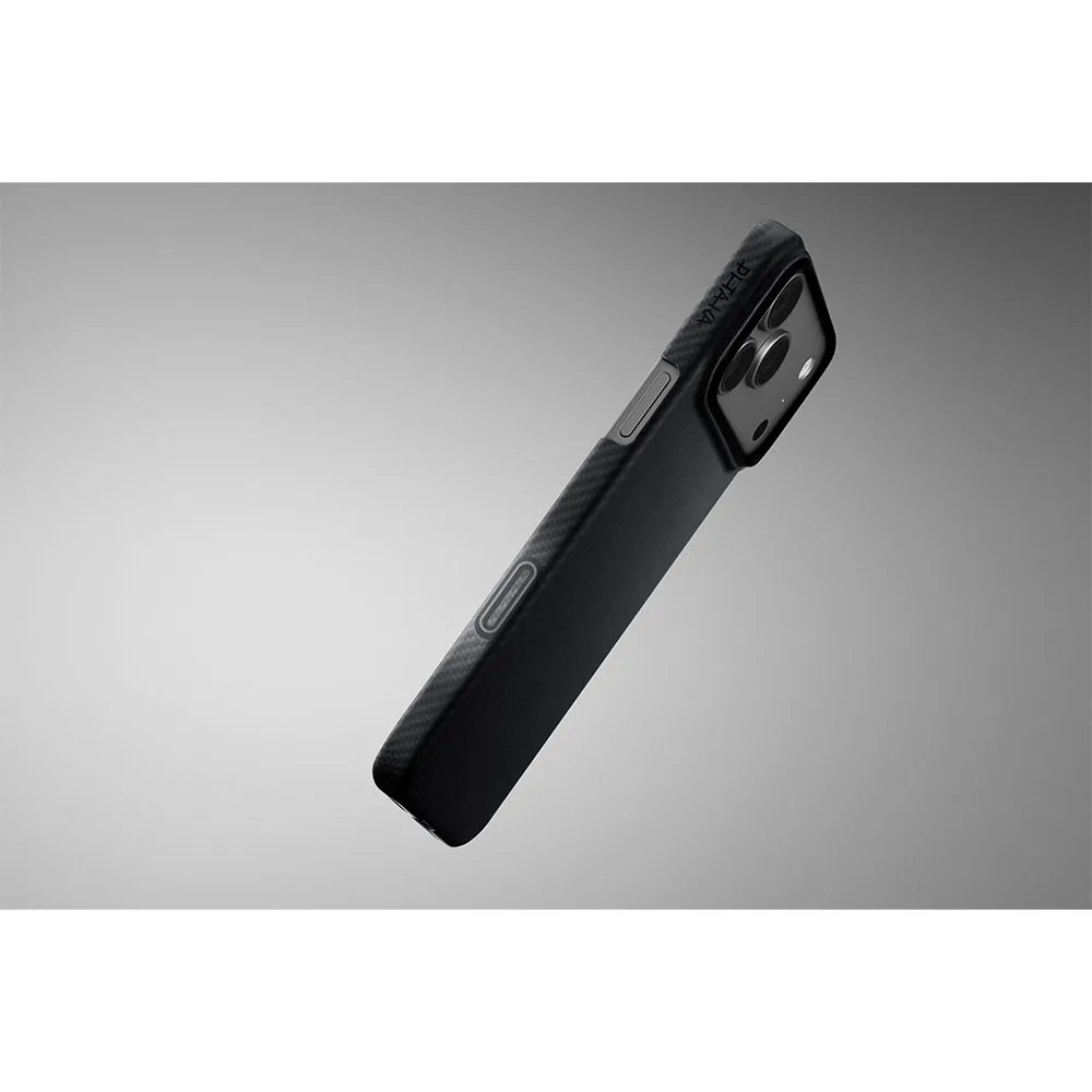 Pitaka รุ่น Ultra-Slim Case (PitaTap™) - เคส iPhone 16 Pro - สี Black/Grey 7 Pitaka รุ่น Ultra-Slim Case (PitaTap™) - เคส iPhone 16 Pro - สี Black/Grey - Image 7
