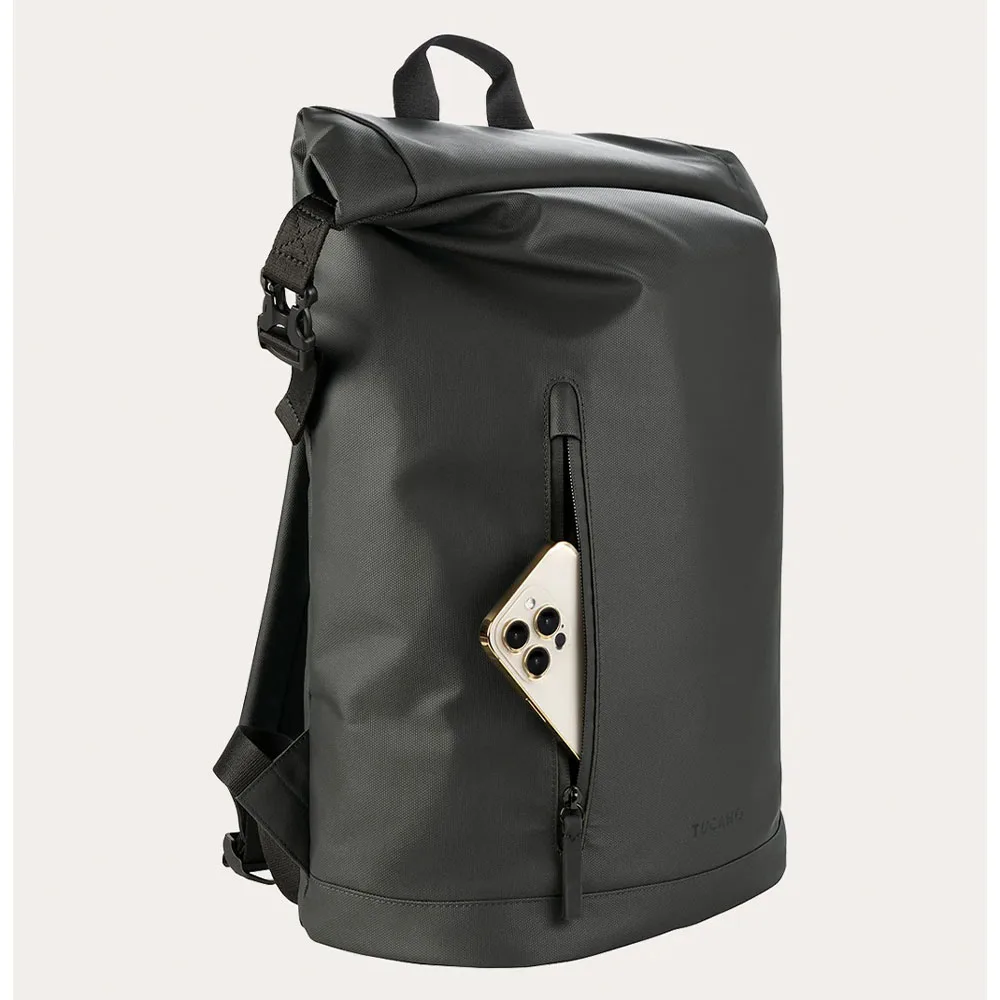 Tucano รุ่น ROLLO Backpack - กระเป๋าเป้ Laptop 15.6"/MacBook Pro 16" - สี Black 3 Tucano รุ่น ROLLO Backpack - กระเป๋าเป้ Laptop 15.6"/MacBook Pro 16" - สี Black - Image 3