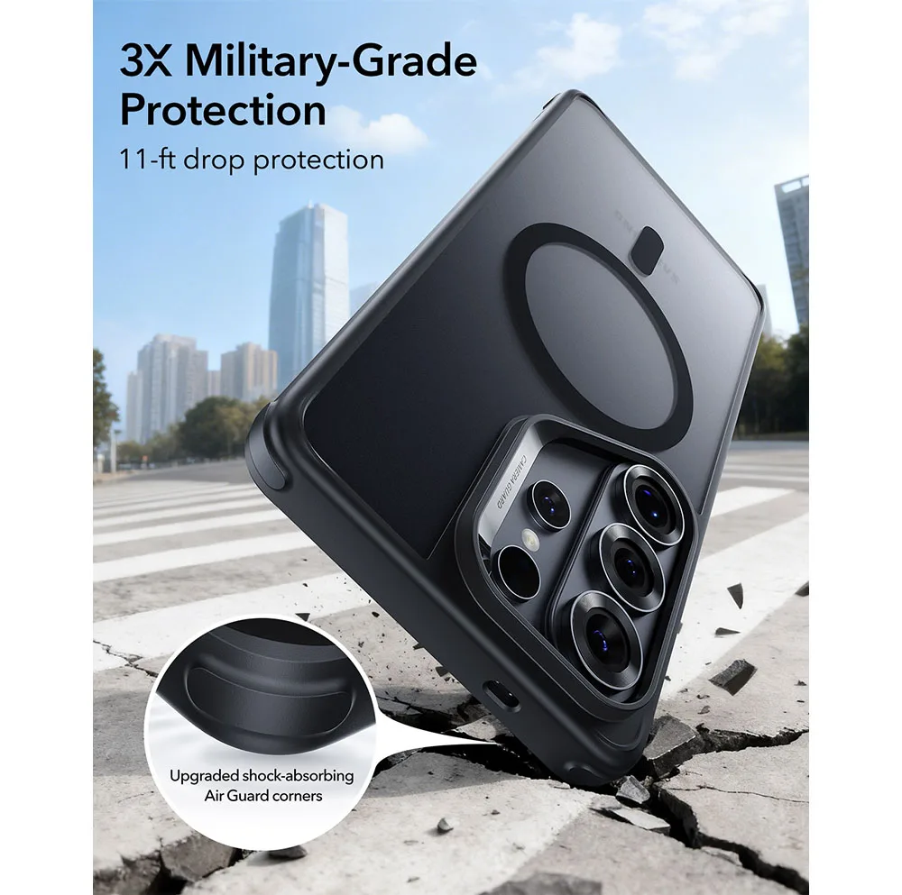 ESR รุ่น Classic Hybrid Case - เคส Galaxy S26 Ultra - สี Frosted Black 5 ESR รุ่น Classic Hybrid Case - เคส Galaxy S26 Ultra - สี Frosted Black - Image 5