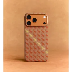 Pitaka รุ่น Happiness Rides Edge Case (PitaTap™) - เคส iPhone 16 Pro - สี Amber 19 Pitaka รุ่น Happiness Rides Edge Case (PitaTap™) - เคส iPhone 16 Pro - สี Amber