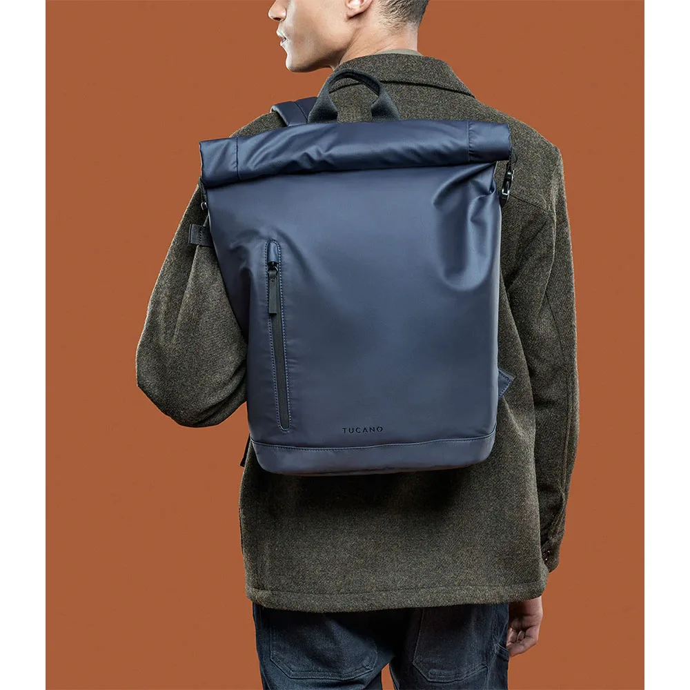 Tucano รุ่น ROLLO Backpack - กระเป๋าเป้ Laptop 15.6"/MacBook Pro 16" - สี Black 8 Tucano รุ่น ROLLO Backpack - กระเป๋าเป้ Laptop 15.6"/MacBook Pro 16" - สี Black - Image 8