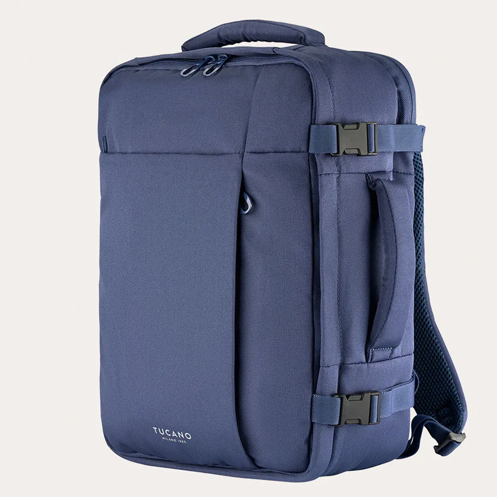 Tucano รุ่น Tugò M Backpack - กระเป๋าเป้ Laptop 15.6"/MacBook Pro 16" - สี Blue 3 Tucano รุ่น Tugò M Backpack - กระเป๋าเป้ Laptop 15.6"/MacBook Pro 16" - สี Blue - Image 3