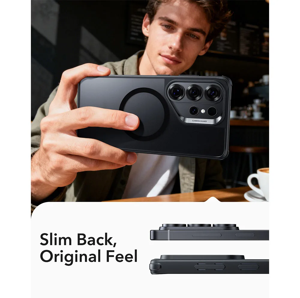 ESR รุ่น Classic Hybrid Case - เคส Galaxy S26 Ultra - สี Frosted Black 4 ESR รุ่น Classic Hybrid Case - เคส Galaxy S26 Ultra - สี Frosted Black - Image 4