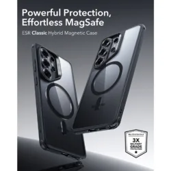 ESR รุ่น Classic Hybrid Case - เคส Galaxy S26 Ultra - สี Clear Black