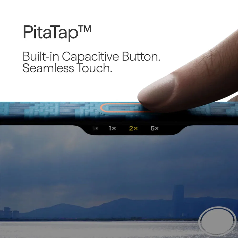 Pitaka รุ่น Happiness Rides Edge Case (PitaTap™) - เคส iPhone 16 Pro Max - สี Indigo 5 Pitaka รุ่น Happiness Rides Edge Case (PitaTap™) - เคส iPhone 16 Pro Max - สี Indigo - Image 5