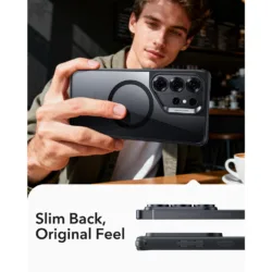 ESR รุ่น Classic Hybrid Case - เคส Galaxy S26 Ultra - สี Clear Black