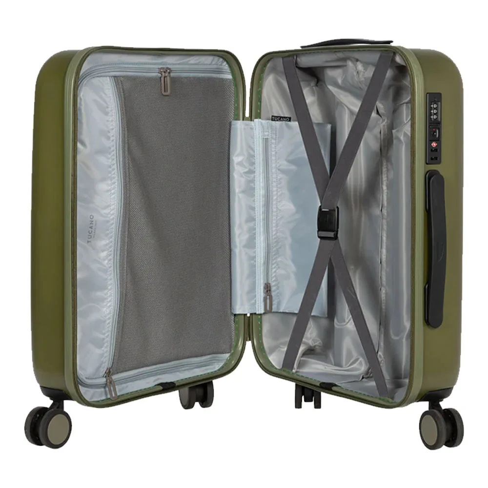 Tucano รุ่น TED 40L - กระเป๋าเดินทางล้อลาก - สี Military green 7 Tucano รุ่น TED 40L - กระเป๋าเดินทางล้อลาก - สี Military green - Image 7