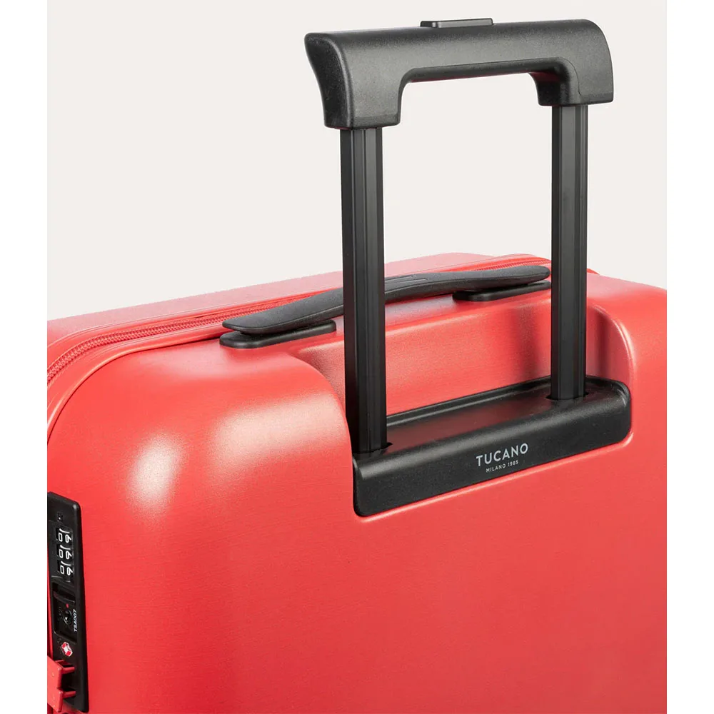 Tucano รุ่น TED 40L - กระเป๋าเดินทางล้อลาก - สี Coral red 7 Tucano รุ่น TED 40L - กระเป๋าเดินทางล้อลาก - สี Coral red - Image 7