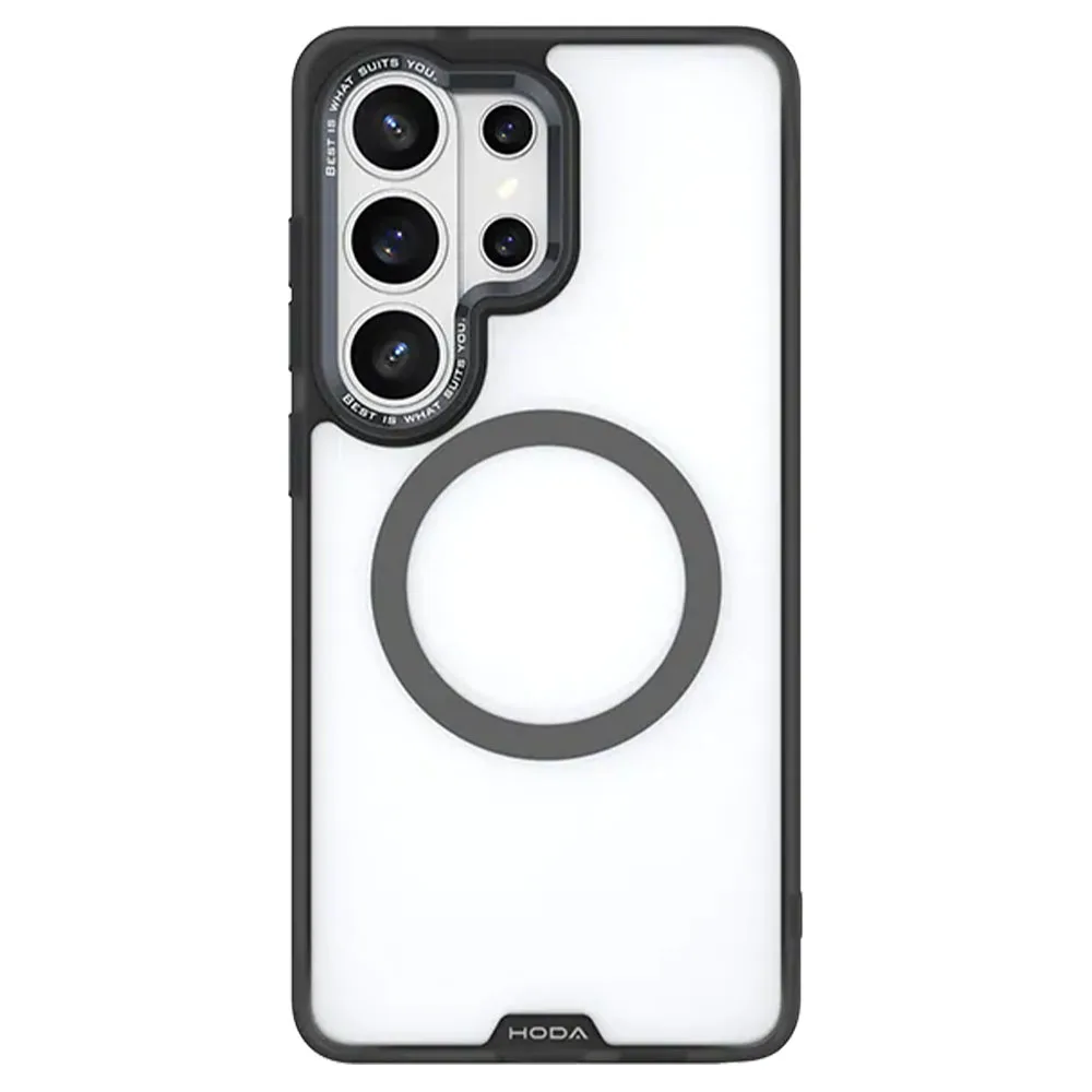 Hoda รุ่น Rough Case (Magnetic) - เคส Galaxy S26 Ultra - สี Black 1 Hoda รุ่น Rough Case (Magnetic) - เคส Galaxy S26 Ultra - สี Black