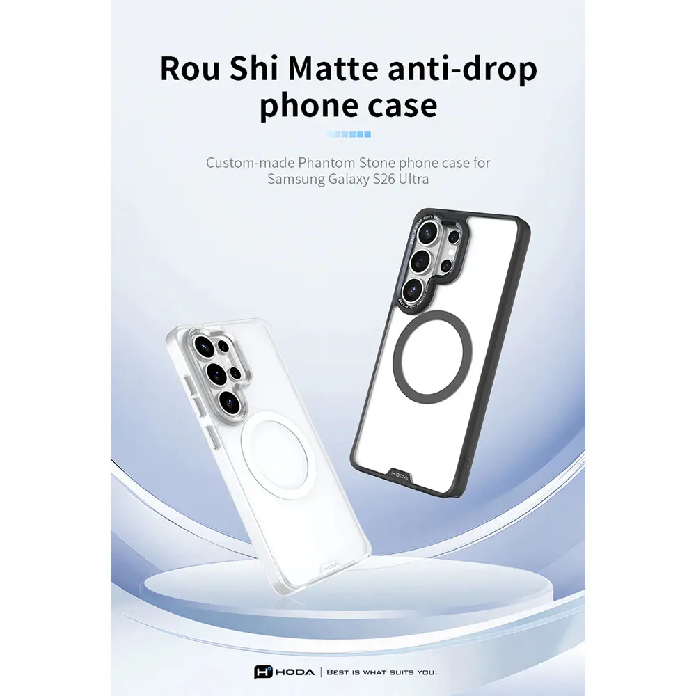 Hoda รุ่น Rough Case (Magnetic) - เคส Galaxy S26 Ultra - สี Black 2 Hoda รุ่น Rough Case (Magnetic) - เคส Galaxy S26 Ultra - สี Black - Image 2