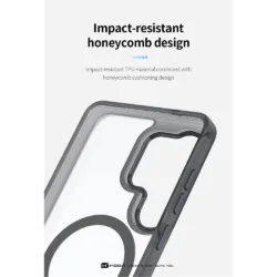 Hoda รุ่น Rough Case (Magnetic) - เคส Galaxy S26 Ultra - สี Black 18 Hoda รุ่น Rough Case (Magnetic) - เคส Galaxy S26 Ultra - สี Black