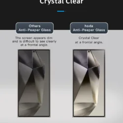 Hoda รุ่น Anti-Peeper with Anti-Reflection (AR) Tempered Glass - ฟิล์มกระจก Galaxy S26 Ultra (พร้อมอุปกรณ์ช่วยติดตั้ง) 25 Hoda รุ่น Anti-Peeper with Anti-Reflection (AR) Tempered Glass - ฟิล์มกระจก Galaxy S26 Ultra (พร้อมอุปกรณ์ช่วยติดตั้ง)
