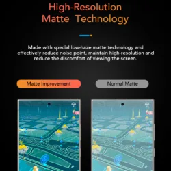 Hoda รุ่น Anti-Reflection (Matte) Tempered Glass - ฟิล์มกระจก Samsung S26 Ultra (พร้อมอุปกรณ์ช่วยติดตั้ง) 15 Hoda รุ่น Anti-Reflection (Matte) Tempered Glass - ฟิล์มกระจก Samsung S26 Ultra (พร้อมอุปกรณ์ช่วยติดตั้ง)